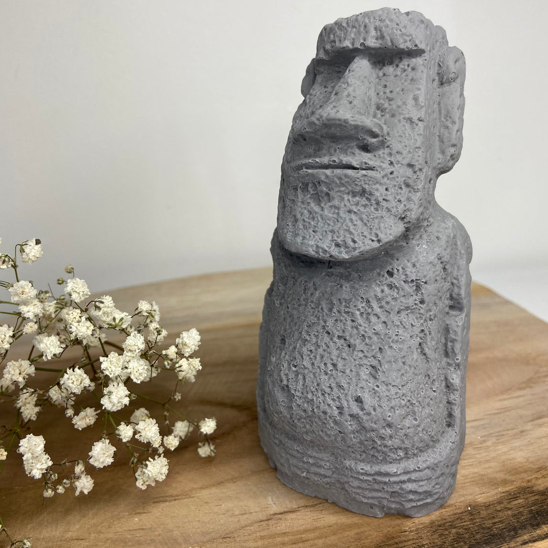 STATUETTE - SUPPORT LUNETTE "MOAI"